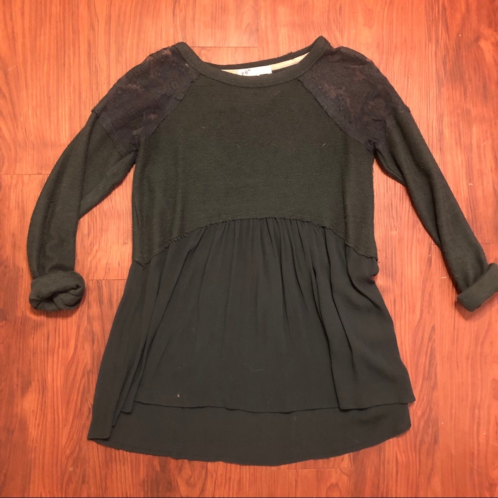 Olive / army green top